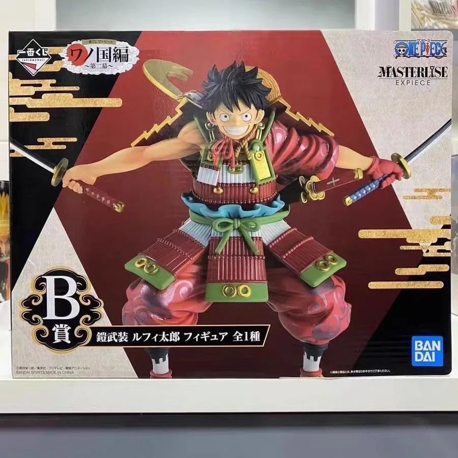 【IN STOCK】Original Bandai Ichiban Kuji One Piece Wano Country Luffy Taro B Prize Masterlise Expiece Figure Model