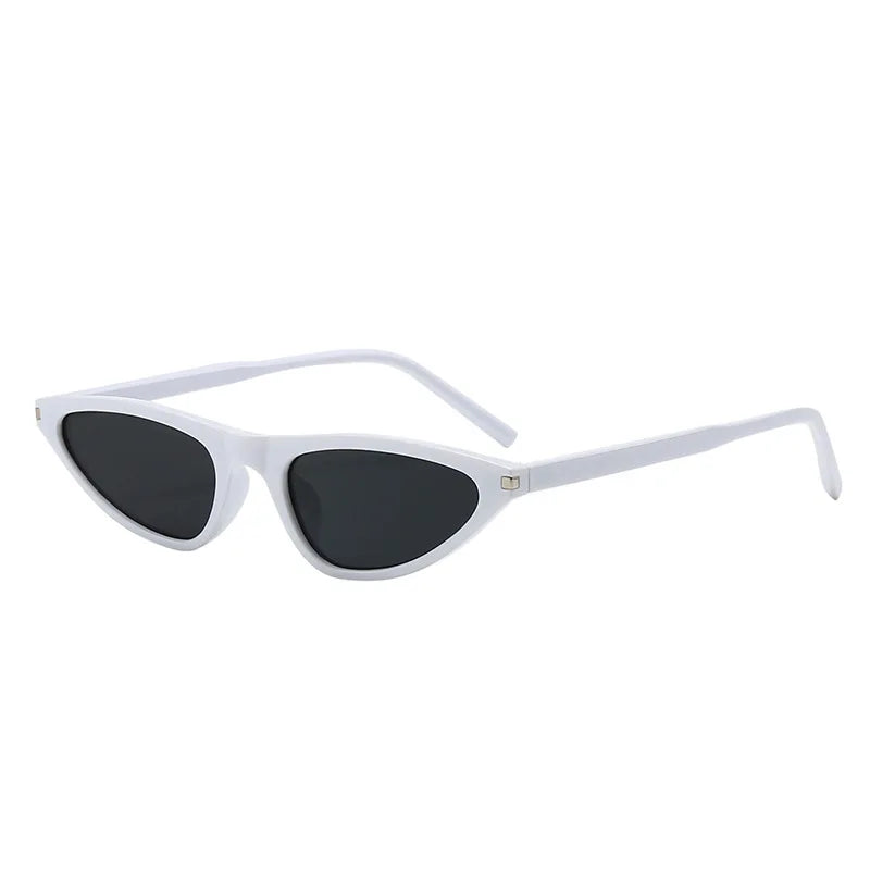 JNPCXI Y2K Punk Sexy Cat Eye Sunglasses Women Luxury Fashion Small Frame Triangle Sun Glasses Vintage Outdoor Shades UV400