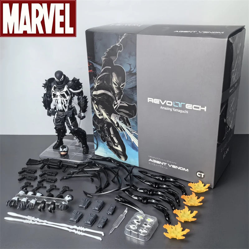 Ct White Venom Action Figure High-Quality Ko Multiple Accessories Venom Model