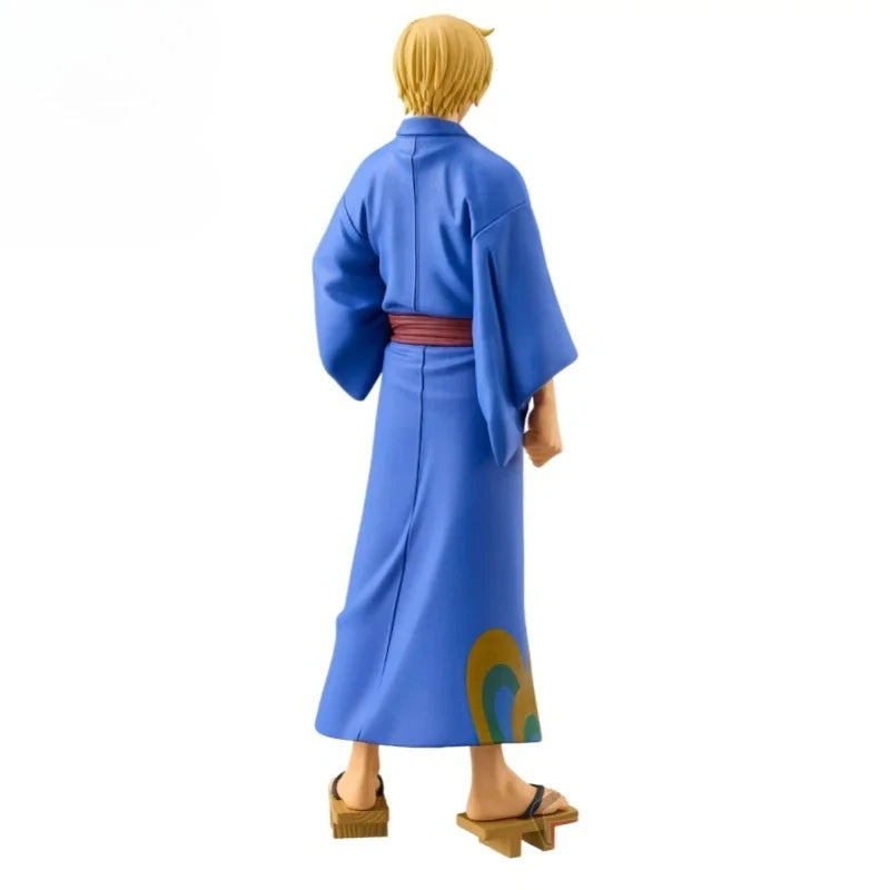 【IN STOCK】Original Banpresto DXF The Grandline Series One Piece Sanji Wano Country Yukata Ver. Action Figure Collectible Model