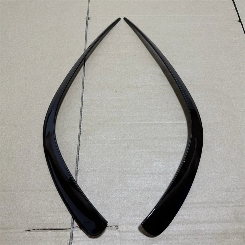 For Mercedes Benz CLA Class C118 X118 CLA35 AMG 2020-2024 Black Front Bumper Spoiler Side Splitter Air Vent Fog Lamp Grille Trim