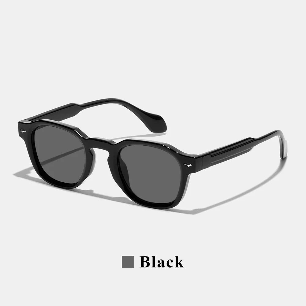 Ruiao 2026 Retro round Sunglasses Unisex Designer Luxury Vintage Shades Eyewear for Small Faces Fashionable Sun Glasses