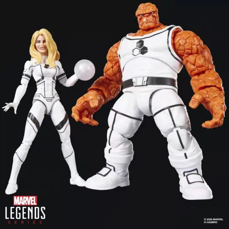【Pre Sale】Original Hasbro Marvel Legends Series THE THING & INVISIBLE WOMAN Action Toy Figure Collection Model