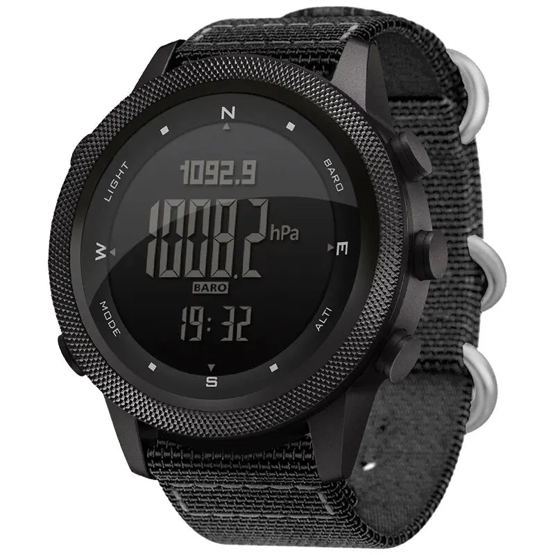 NORTH EDGE APACHE-46 Men’s Digital Sport Watch Altimeter Barometer Compass WR50M