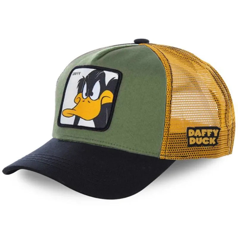 High Quality Brand Anime Cartoon Snapback Cotton Baseball Cap Men Dad Mesh Hats