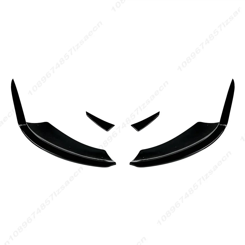 For Mercedes Benz A Class W177 A180 A200 A220 A35 A45 AMG 2023-2026 Car Front Bumper Lip Spoiler Diffuser Splitter Body kit