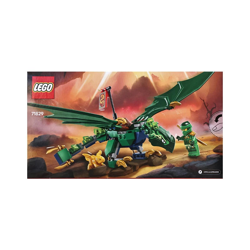 Lego 71829 Lloyd's Green Forest Dragon Ninjago 2025 New Building Blocks