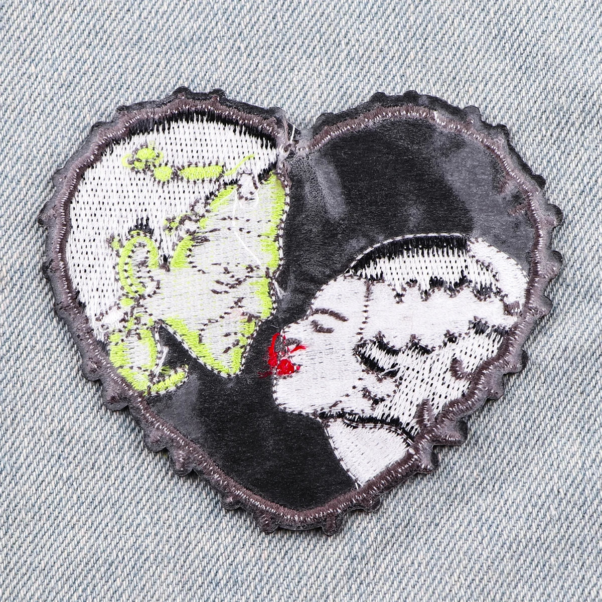 AD2856 Horror Movie Bride Patch Halloween Embroidered Patches For Clothes Applique Embroidery Patch For Clothing Stickers