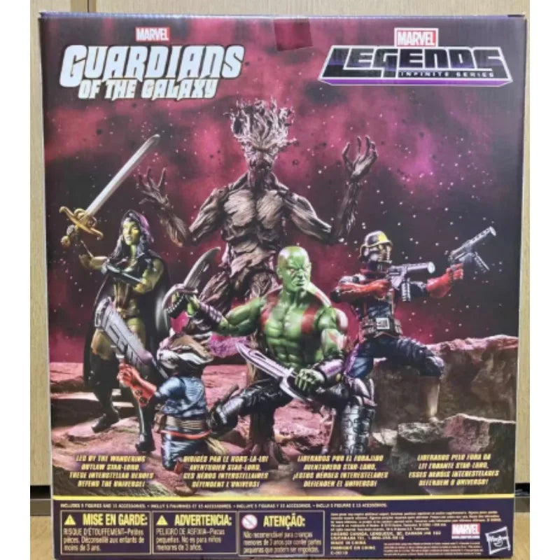 Original Hasbro Marvel Legends Series GUARDIANS OF THE GALAXY Action Toy Figure Model Ornaments