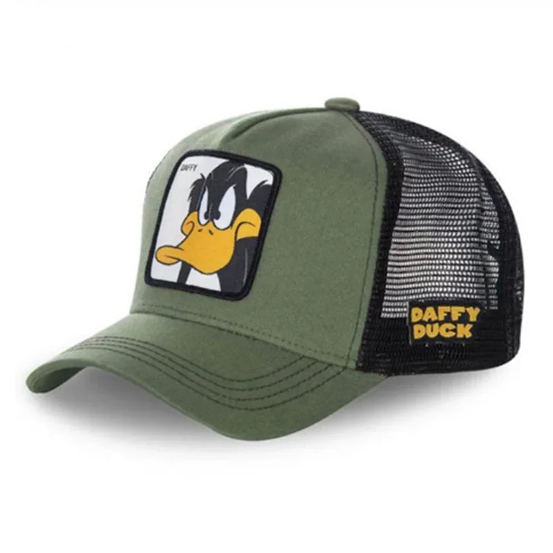 High Quality Brand Anime Cartoon Snapback Cotton Baseball Cap Men Dad Mesh Hats