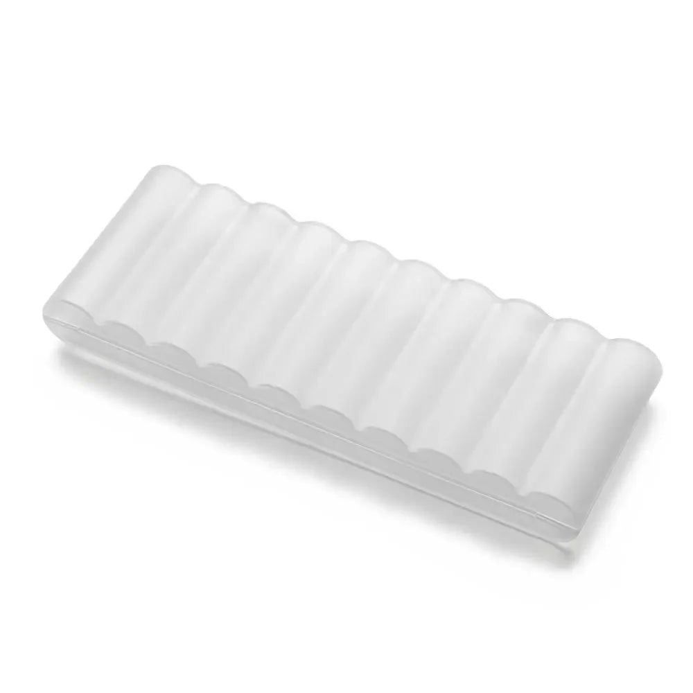 10 Slot Transparent Plastic Battery Storage Box for AAA/AA/18650 Hard Battery Container Holder Case Organizer Box Accessories