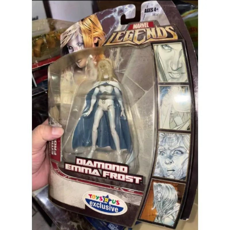 Original Hasbro Marvel Legends Series DLAMONO EMMA FROST Action Toy Figure Collection