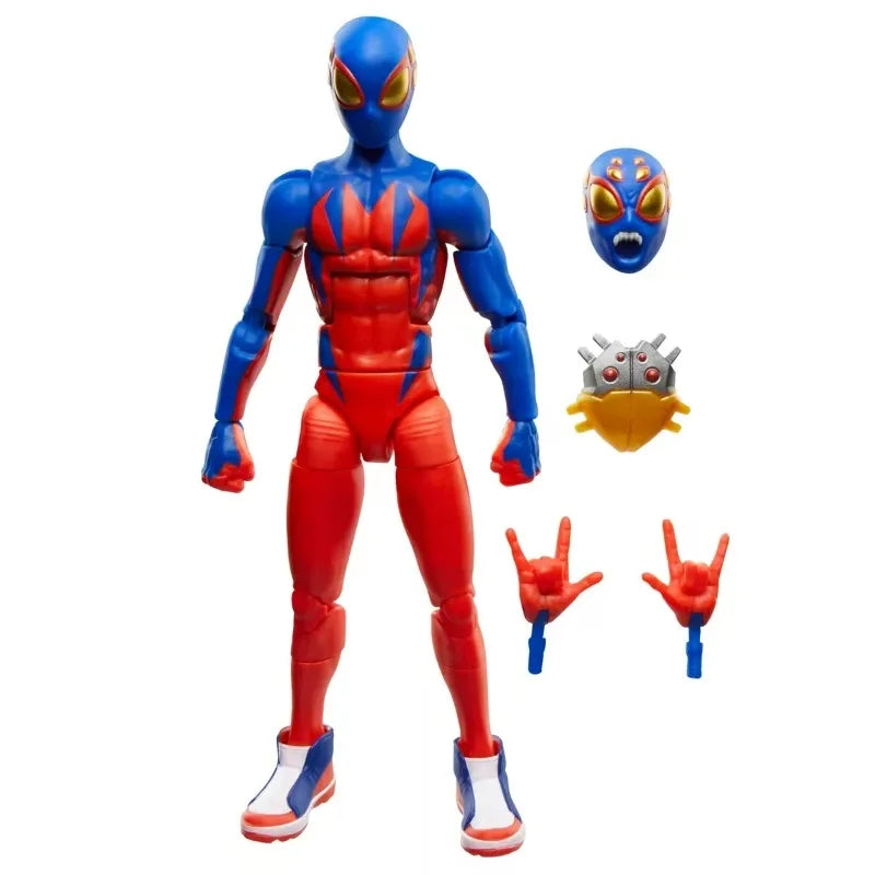 Original Hasbro Marvel Legends Series Retro Comics Spider-Boy Action Figure Toys Model Ornaments