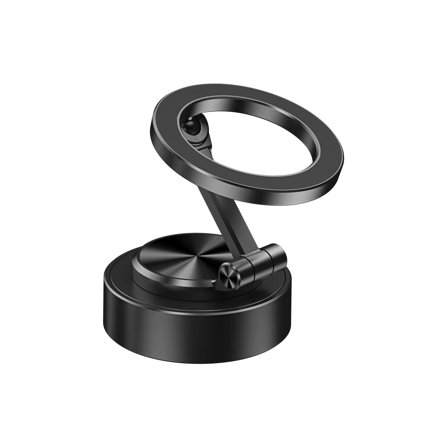 Magnetic Car Phone Holder Wireless Charger 360° Rotating Vacuum Mount Stand