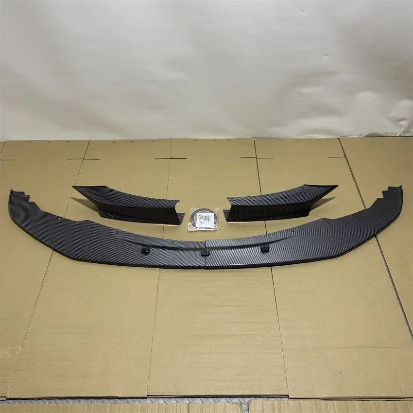 For BMW 1 Series F20 F21 118i 120d 120i M135i LCI M Sport 2012-2014 Car Front Bumper Lip Spoiler Splitter Diffuser Bodykits