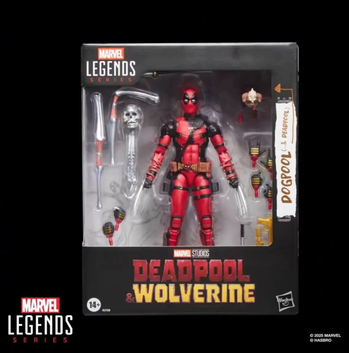 Original Hasbro Marvel DEADPOOL/CASSANDRA NOVA/COWBOYPOOL/X-23/BLADE/WOLOVRINE (BROWN SUIT)/WOLOVRINE Anime Figure Toy