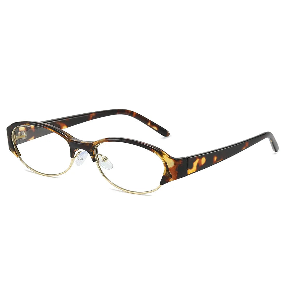 JNPCXI New Ins Popular Fashion Oval Sunglasses Women Retro Punk Shades UV400
