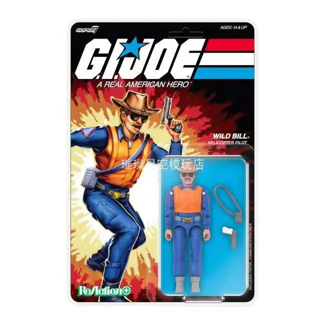 Original Hasbro G.I. Joe Classified Series WILD BILL/Cobra Commander/ZARTAN COLD SLITHER/SNAKE EYES Anime Figure Toy Collection