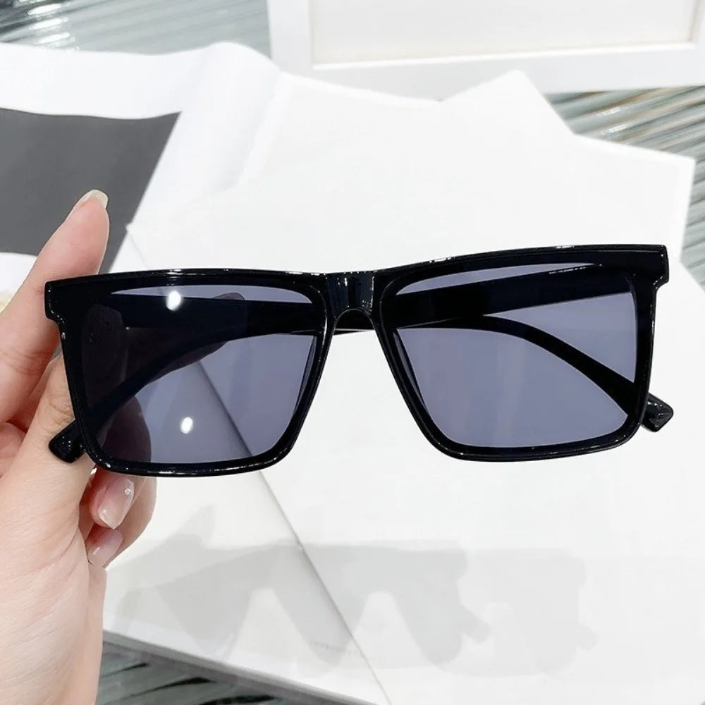 Vintage High Quality Sunglasses Rectangular Frame Style Sunglasses for Women/men Driving Fishing SunShade