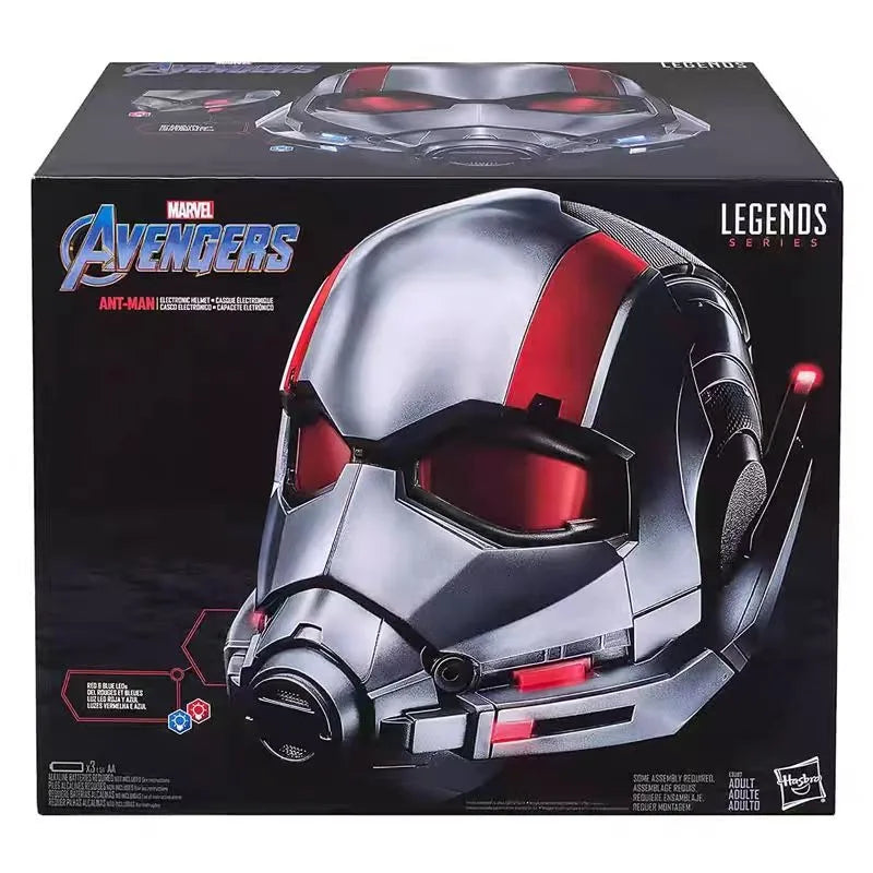 Original Hasbro Marvel Legends Series AVENGERS ANT-MAN 1:1 Helmet Anime Figure Toy Collection Gift