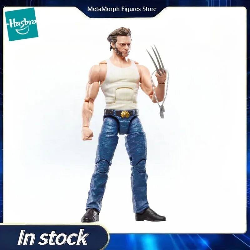 Original Hasbro Marvel Legends Series Wolverine Anime Figure Toy Model Collection