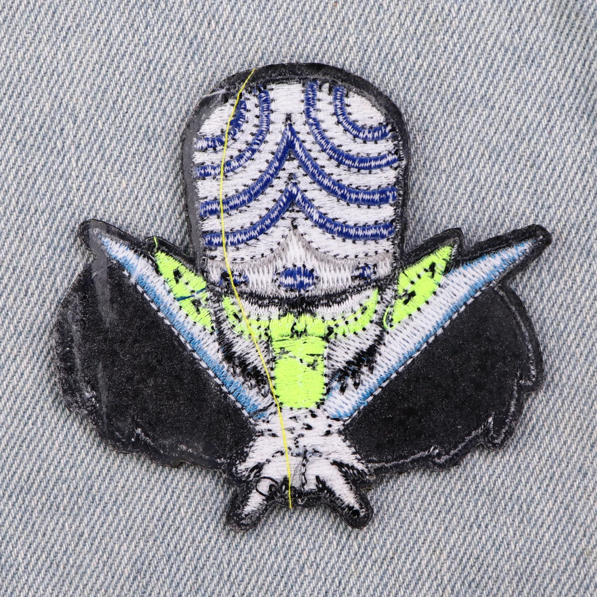 Funny Villain Iron On Patch Cartoon Patches For Clothing Embroidered Patches On Clothes Punk Clothes Stripes Decor