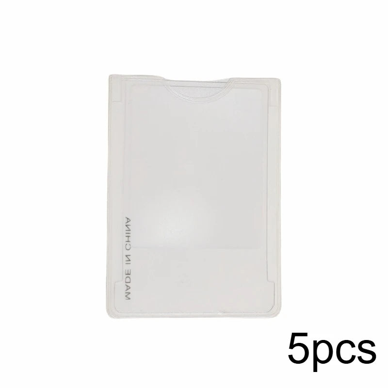 5/10PCS 3X Magnification Magnifier Credit Card Magnifier Fresnel LENS Pocket Credit Card Size Transparent Magnifying Glass