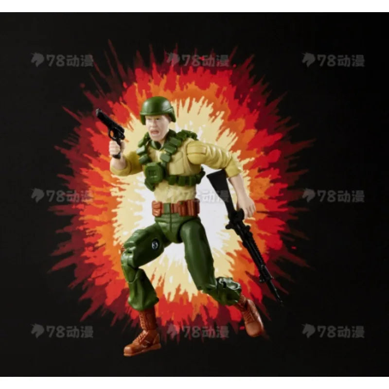 Original Hasbro G.I. Joe Classified Series Retro Collection Duke Anime Figures Toys Models Collection