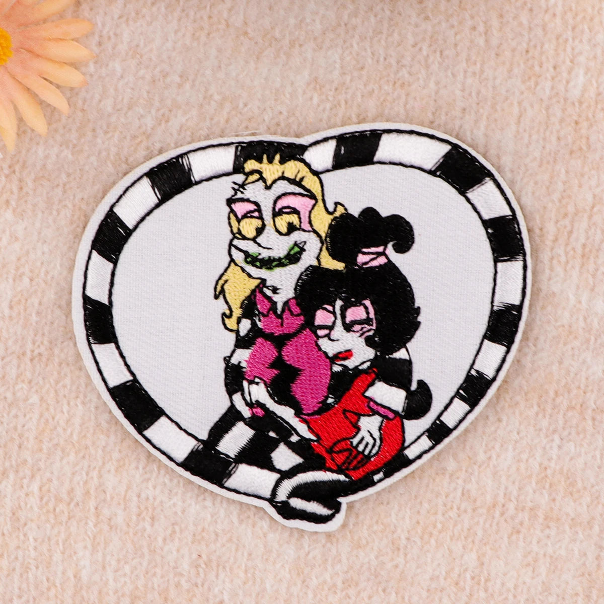 Horror Movie Patches For Clothing Halloween Patches Appliques Iron on Badges Clothes Stickers DIY Sewing Embroideriy Stripes