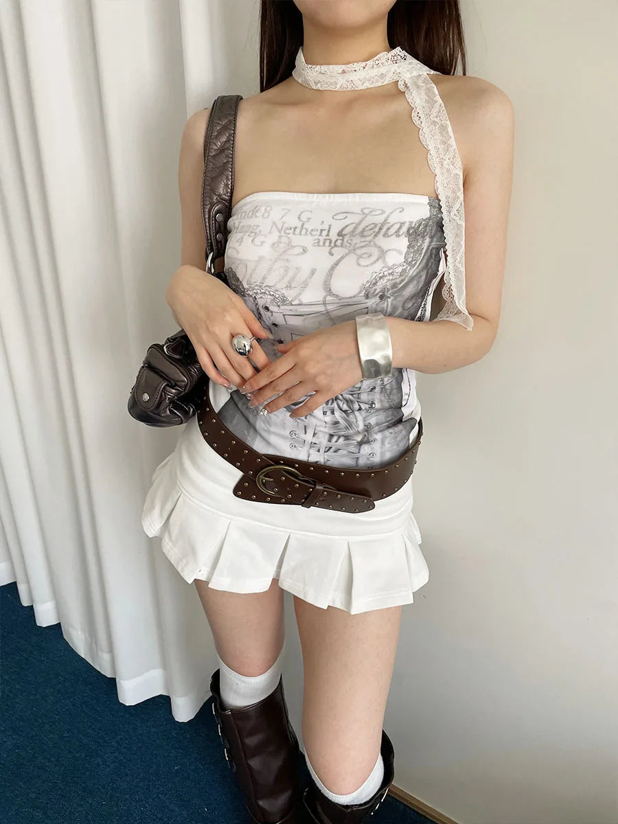 Heavy Industrial Punk Style Rivet Wide Belt For Women 2025 New Model Suitable For Skirts And Jeans Waist Cincher Niche Belt