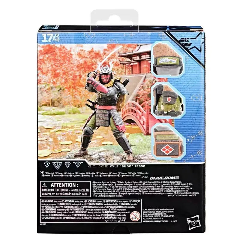Original Hasbro G.I. Joe Classified Series 174 Kyle 'Budo' Jesso Action Toy Figure Collection Model