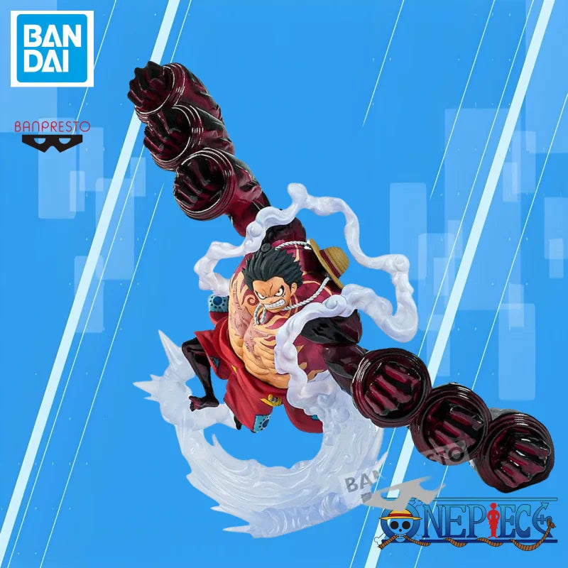 Special Offerin stock Original Bandai One Piece Banpresto Wudang Pattern New Product Combine New Styles Cartoon Characters About