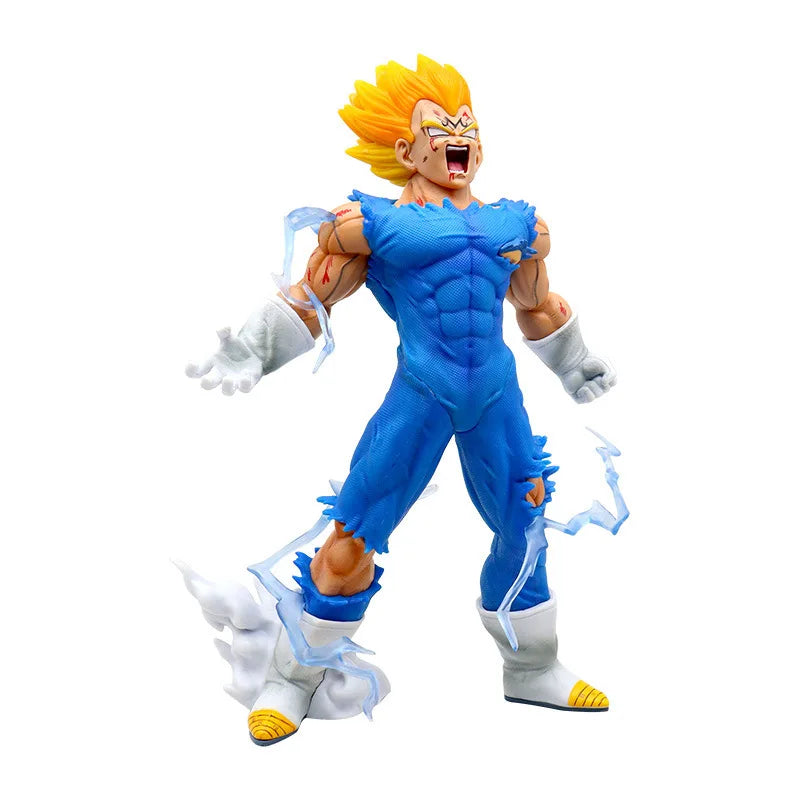 11"Dragon Ball Self Destructing Vegeta Demonized Vegeta Action Figure PVC Model