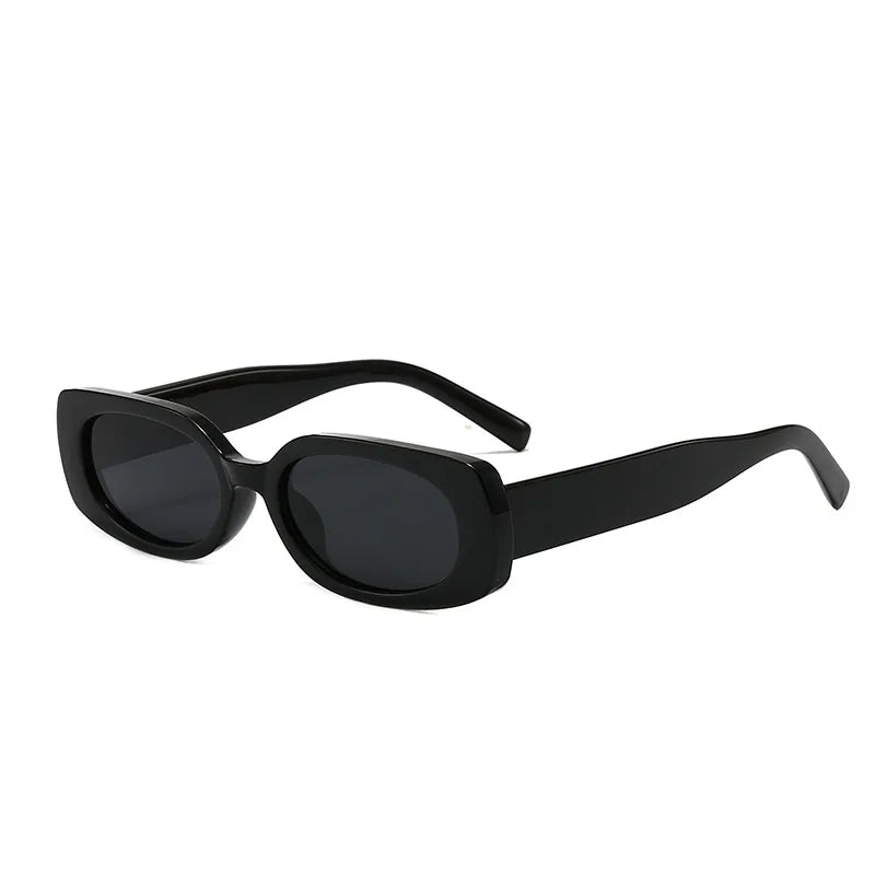 JNPCXI Ins Hot Fashion Small Rectangle Sunglasses Women Retro Candy Color Shades UV400 Men Punk Leopard Sun Glasses