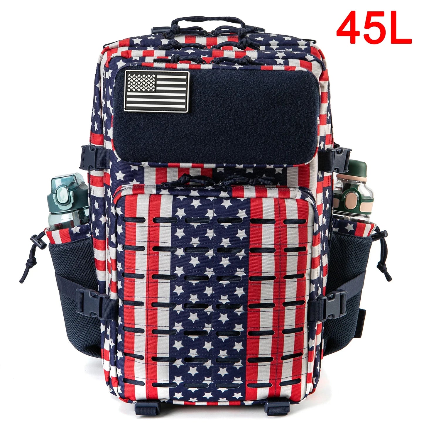 25/45L Backpack for Tactical Laser Cut Molle heavy duty backpack School Bag