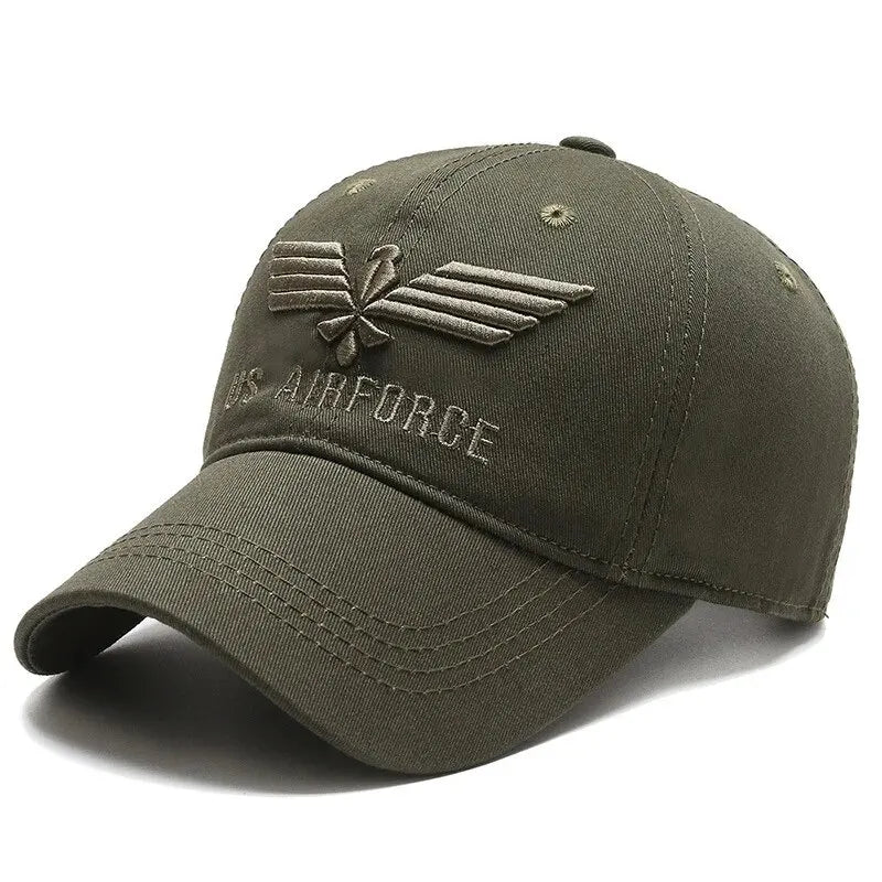 Four Seasons Air Force Hats, Outdoor Sunhats Camouflage, Men's Baseball Caps