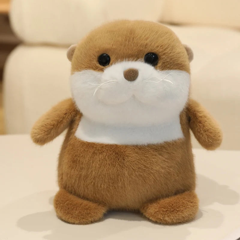 22CM Kawaii Cartoon Forest Animal Koala Hippopotamus Monkey Stuffed Animal Plush Toy Children's Raccoon Fox Handmade Doll Gift