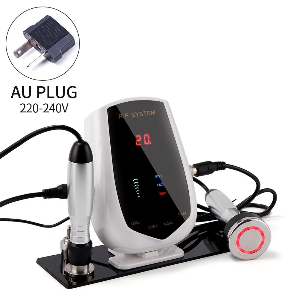 5MHz Radio Frequency RF Lifting Machine RF Facial Device Face Body Eye Tripolar RF Machine Skin Tightening Remove Neck Wrinkle