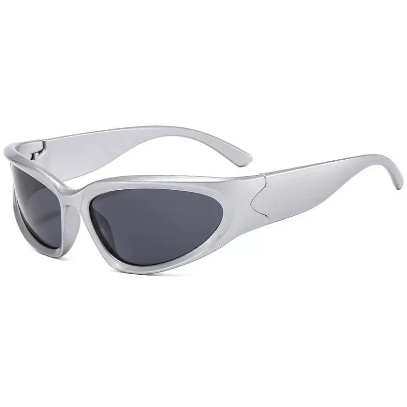 16 pack Y2K punk style surround style men's personalized fashionable glasses suitable for daily club gatherings