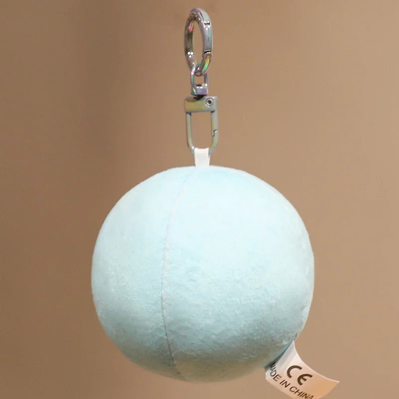 7.5cm Space Planet Plush Toy Simulation Earth Sun Moon Venus Mars Saturn Pendant Keychain Astronomy Enthusiasts' Collection