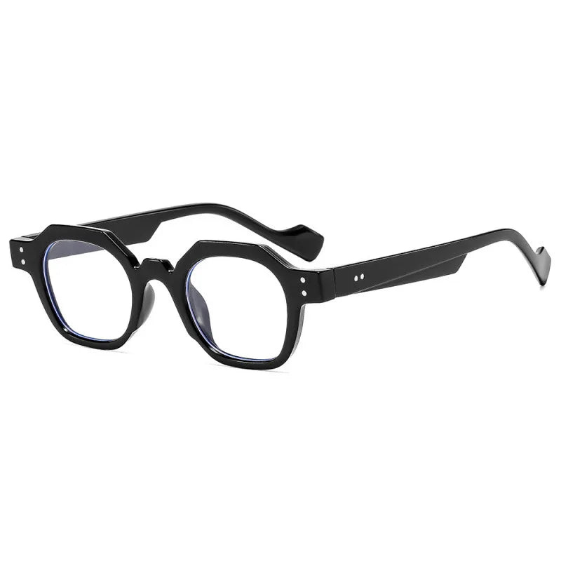 JNPCXI Small Frame Classic Polygon Glasses Women Men Luxury Brand Designer Computer Games Anti-Blue Light Eyewear Unisex Lentes