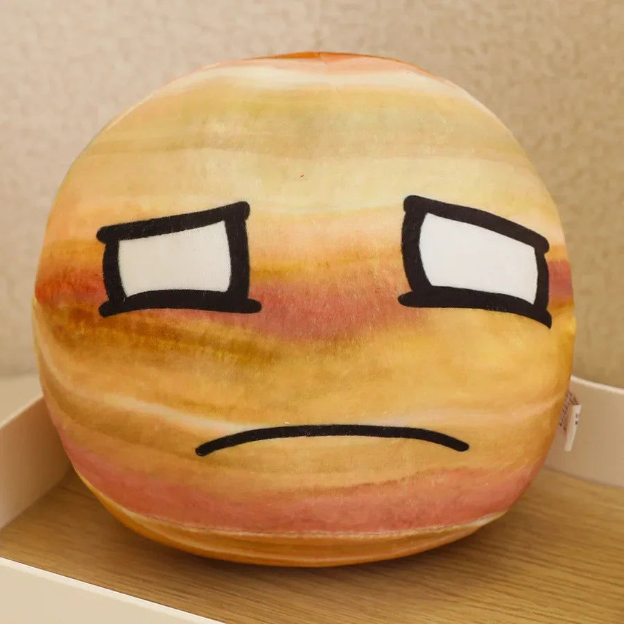 Planet Pillow Plush Toy 10 Styles Earth Moon Sun Mars Doll Children's Cognitive Stuffed Doll Ornaments Polandball Pillow