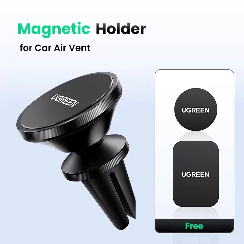 Magnetic Car Phone Holder Universal For iPhone 16 15 14 Pro Max Xiaomi Samsung