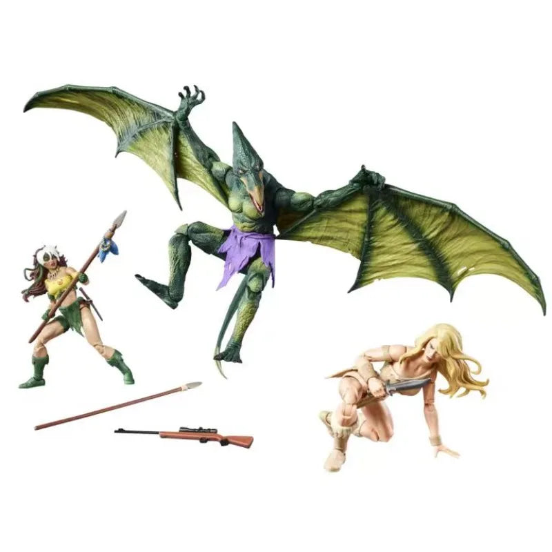 Original Hasbro Marvel Legends Series Gamerverse Shanna The She-Devil Rogue Sauron Anime Figures Toys Collection Models