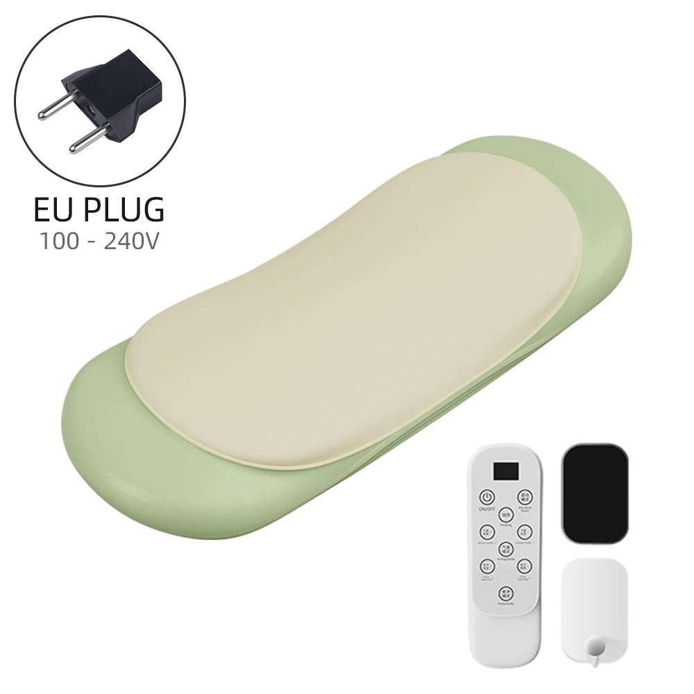 Electric Waist Traction Massager Height Adjustable Up Down Airbag Vibration Lumbar Massager Waist Spine Support Massage Machine
