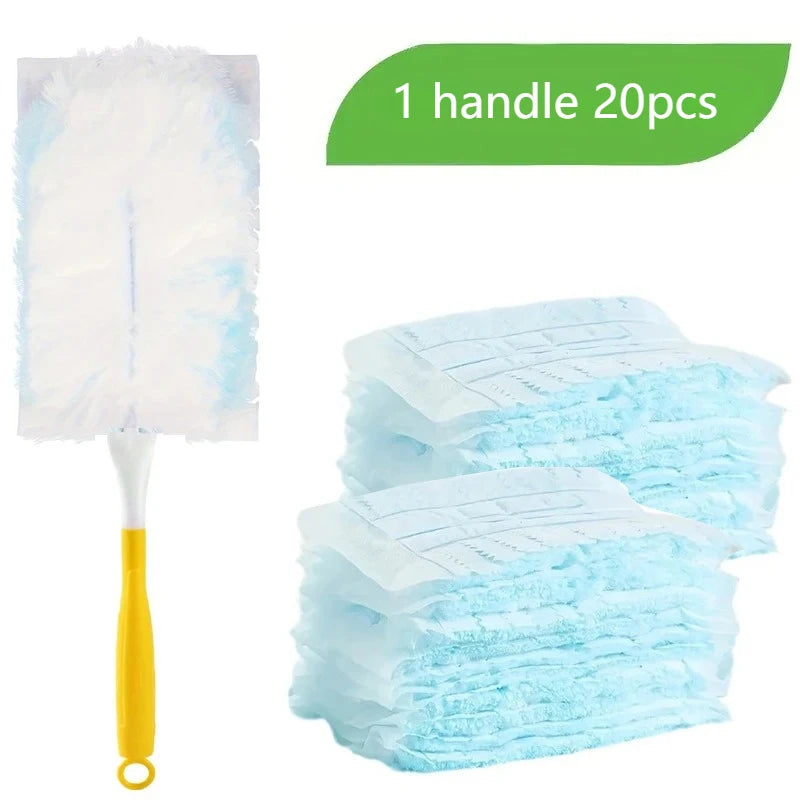 Electrostatic Dust Duster, Disposable Replacement Duster Cloth - Easy Dust Removal in Electronic Products,Furniture,Ceiling Fans