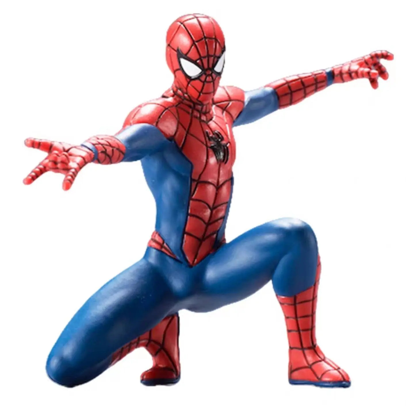 Lot of 4 Marvel Amazing Spiderman 3" Mini Statue Figure Set