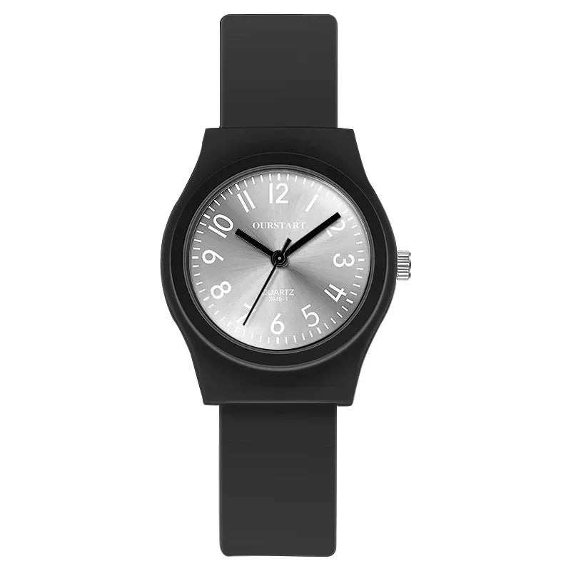 Fashion Women's Candy Colored Quartz Watch Digital Dial Silicone Strap Wristwatch Montre Femme Relogio Feminino Dropshipping