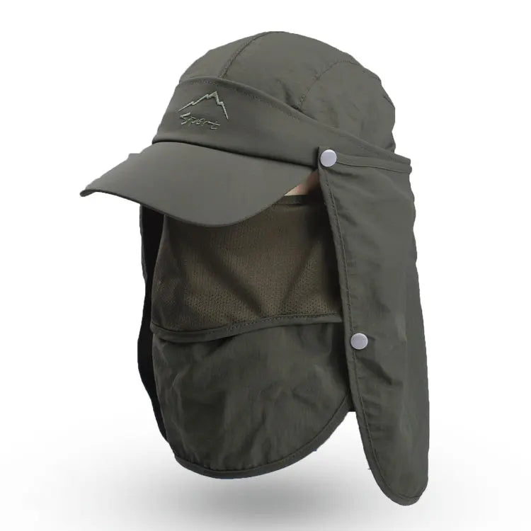 Multipurpose sun hat Outdoor fishing hat for men Sun protection hat Summer dry hat baseball cap for men