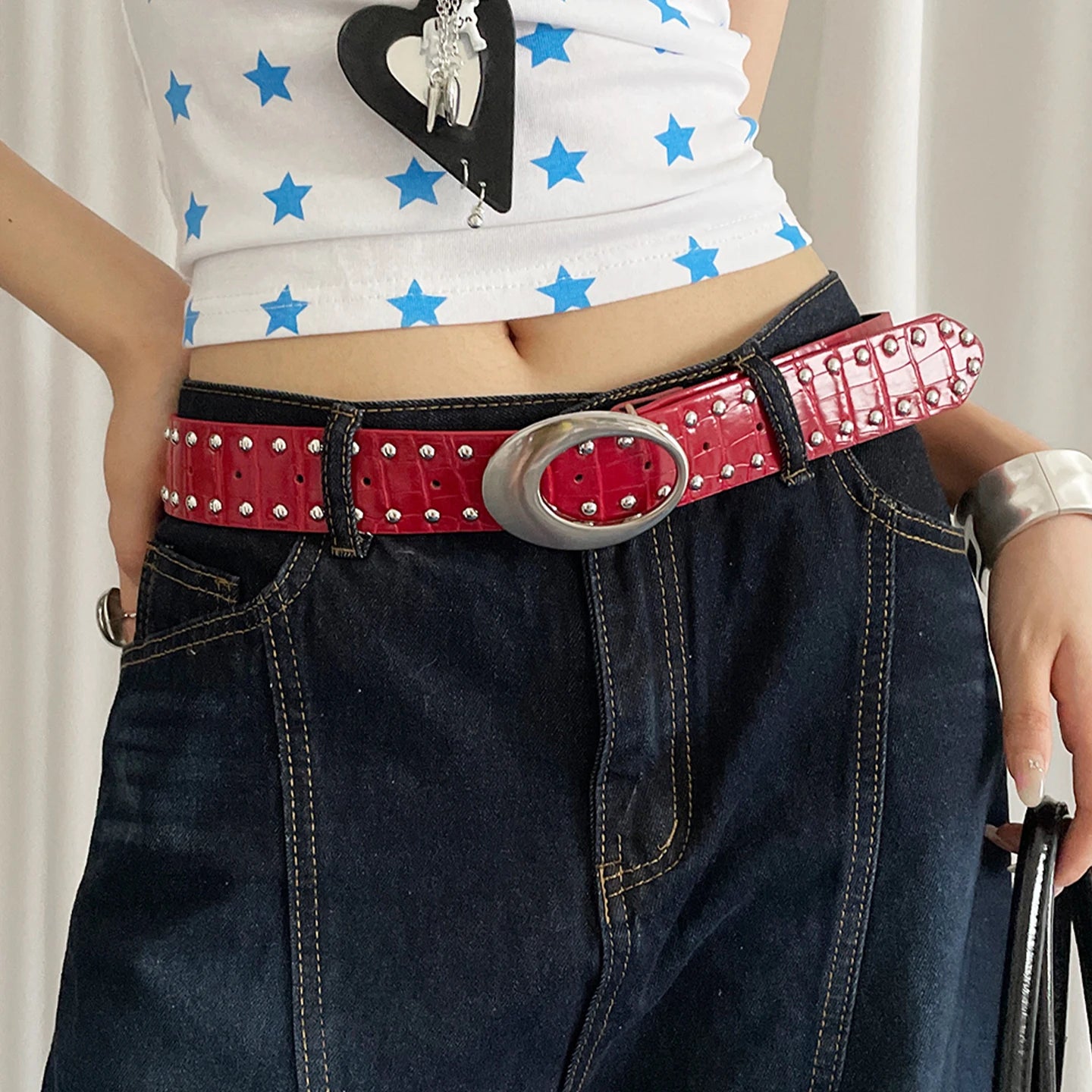Waist Belt For Women 2025 New Style With Skirt High-End Accessory Jeans Belt Design Sense Personalized Leather Belt